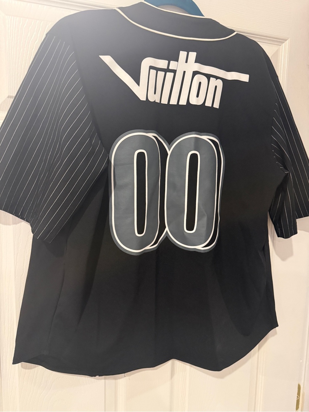 Louis Vuitton Black and White Jersey-Style Top - Picture 4 of 14